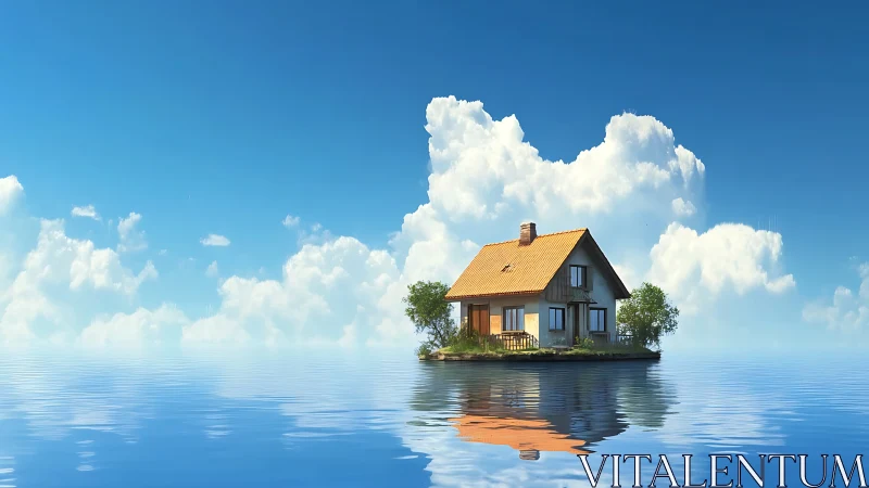 Island Home Afloat: Where Dreams Meet Water.