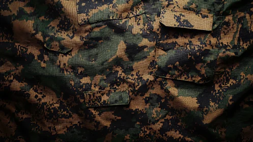 Camouflage Layers: Exploring Digital Military Textile.