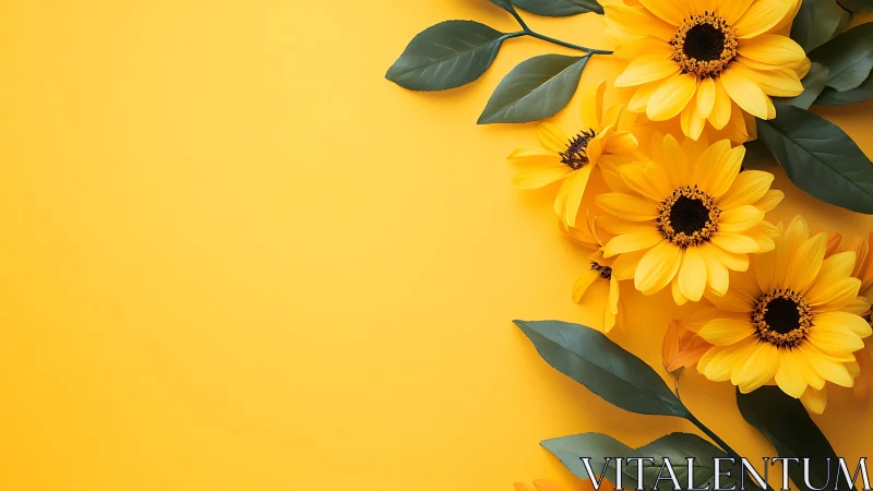 Bright Yellow Gerberas Bring Cheerful Sunshine to Your Day