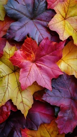 Maple confetti in jewel toned autumn overdrive.