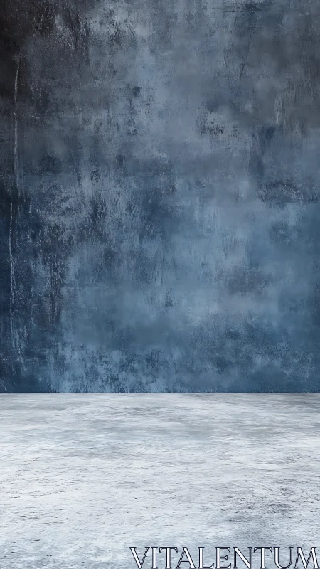 Industrial concrete room renders austere textured backdrop