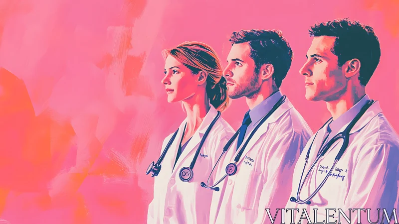 Dedicated medical team stands ready with calm confidence