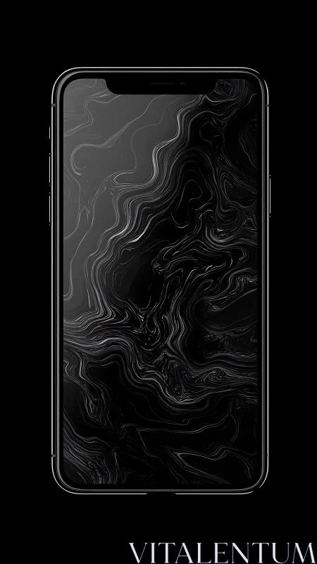 Modern Smartphone Display Rendering Liquid Marble Texture Simulation Algorithm