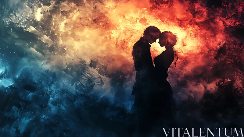 Lovers in Cosmic Embrace: Fire and Ice Duality.