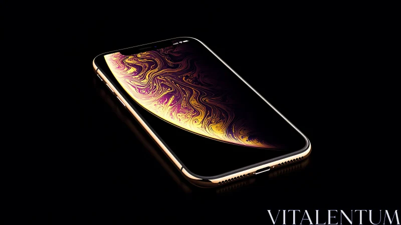 Liquid Dreams Spill Across Gold-Rimmed Glass Paradise.