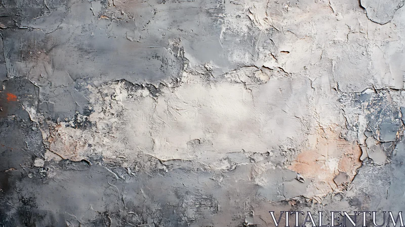 Weathered Concrete Wall Texture in Neutral Abstract Style.