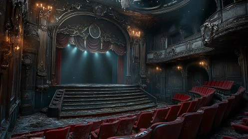Dusty old theater waits quietly for its next grand story