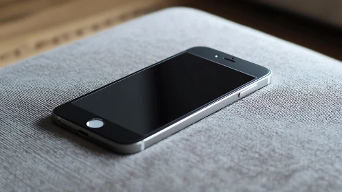 Midnight Device Rests Against Woven Canvas Stage