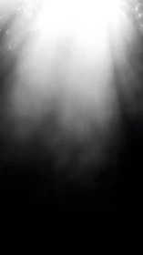 Ghostlight cascade over midnight fog and quiet silhouettes.