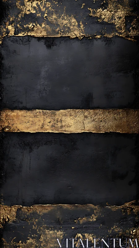 Gilded black texture invites bold text and modern elegance