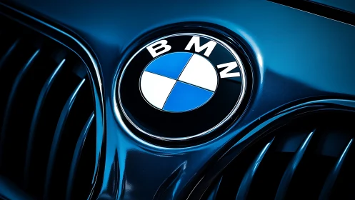 Chrome crest hums over midnight-blue curves and shadows