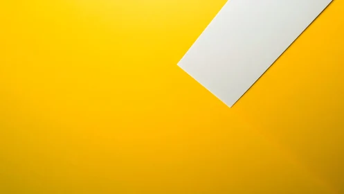 Minimalist planar composition with diagonal white insert.