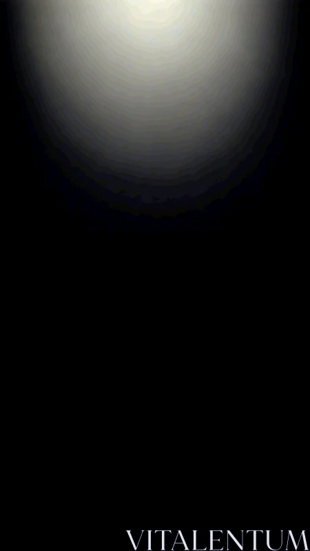 Radial luminance gradient simulating spotlight attenuation field.