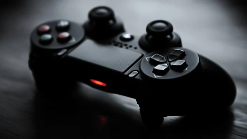 Gaming Controller Under Studio Lighting