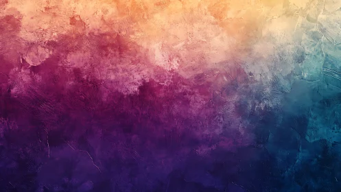 Triadic gradient impasto texture with chromatic diffusion field.