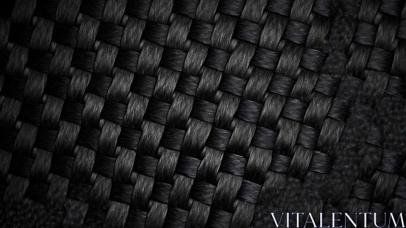 Subtle woven carbon fiber pattern celebrates strength and style
