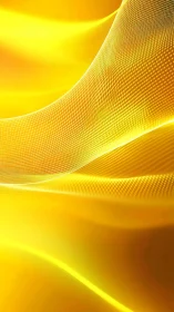 Golden light waves flow across a luminous abstract field