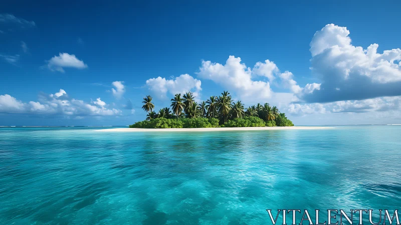 Tropical Paradise Island Awaits.