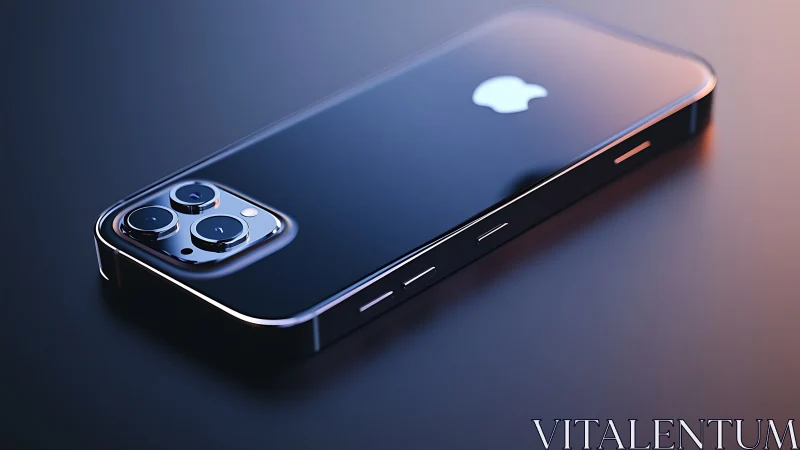 Sleek iPhone Pro gleams with premium craftsmanship and style