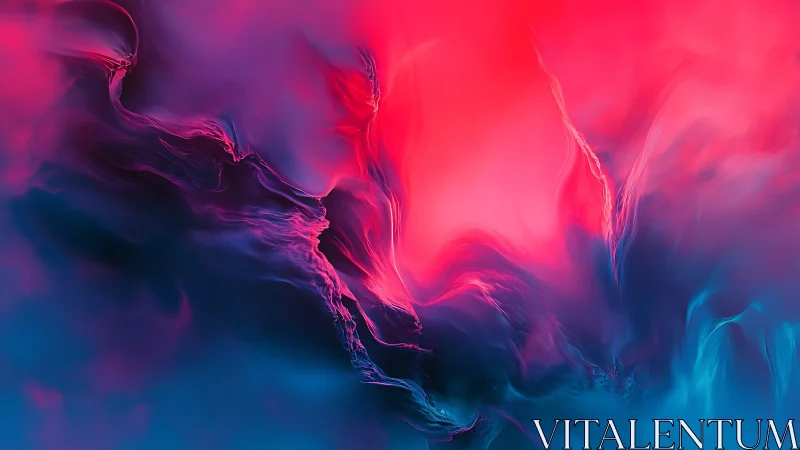 Soft neon currents drifting through a dreamy twilight sky.