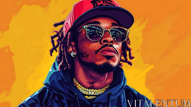 Bold streetwear portrait celebrates cool urban confidence