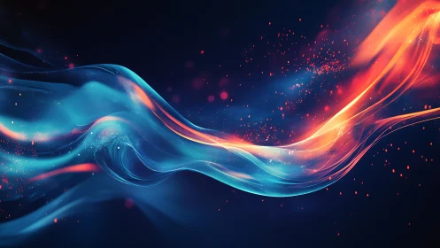 Bifurcated photonic waveforms in opposing thermal spectra.