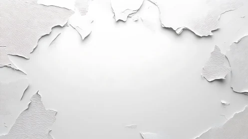 Minimal torn paper border with clean central space.