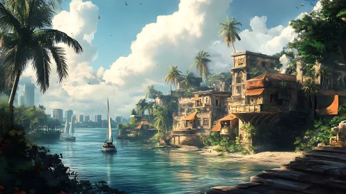 Colonial Whispers Meet Tomorrow's Skyline.