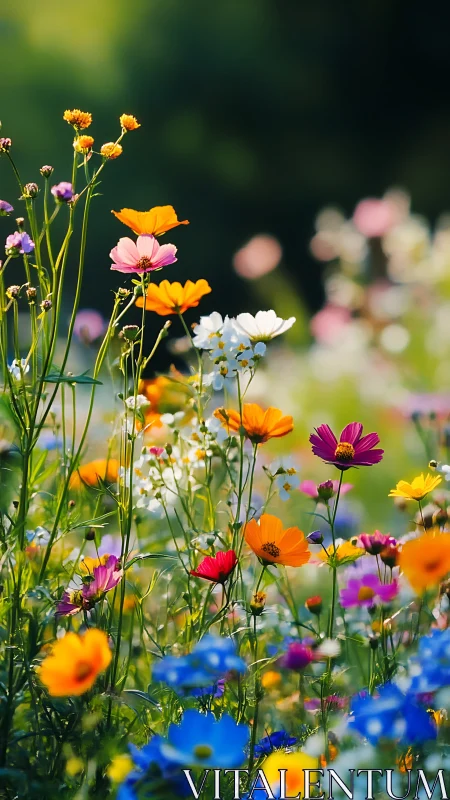 Wildflower Symphony Blooming Bright.