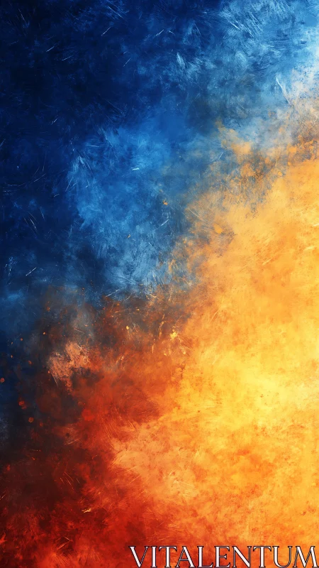 Where Fire Meets Frost: A Collision of Elements.