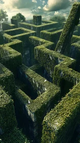 Endless green labyrinth invites curious wanderers to explore