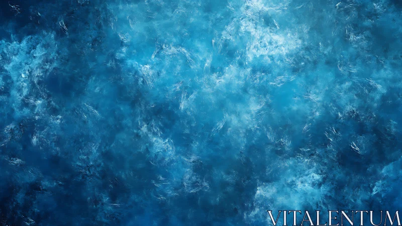 Abstract blue textured background with diffuse light patterns.