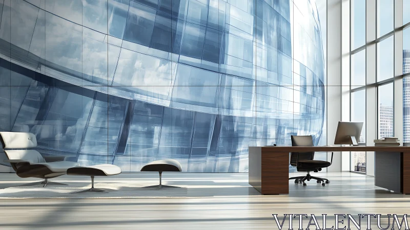 Luminous Void: Where Glass Architecture Breathes Silence.