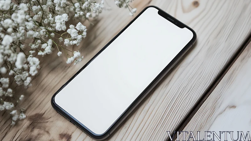 Screen Waiting for Whispered Wishes on Pale Wood