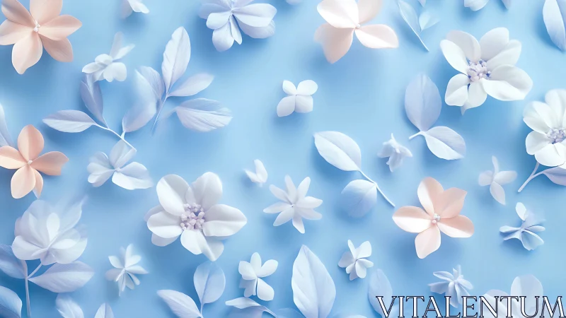 Ethereal Bloom Symphony Dances Across Powder Sky