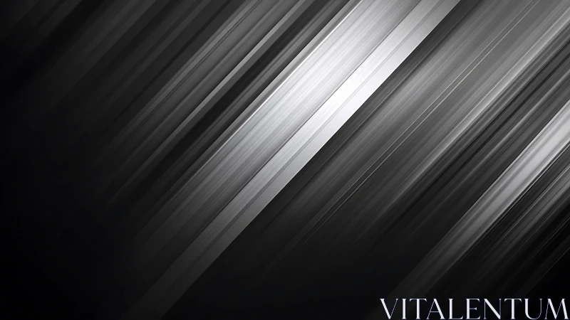 Monochrome diagonal metallic streaks on dark background.