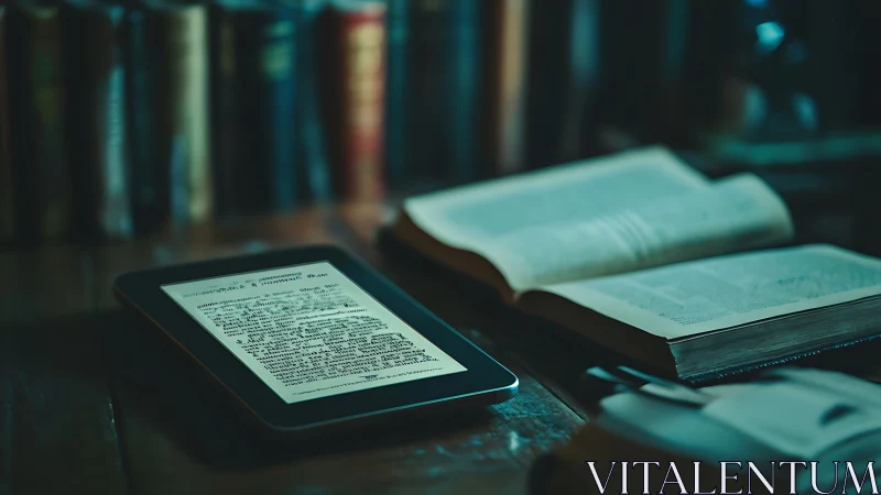 Digital Pages Battle: E-Reader Challenges Bound Paper Companions