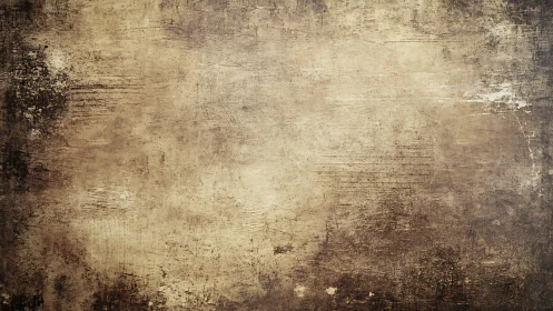 Weathered sepia grunge surface reveals layered distressed texture