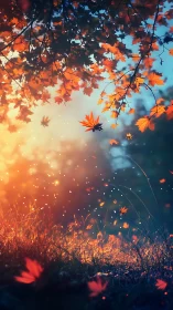 Emberleaf daydream under a glowing autumn canopy.