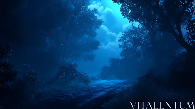 Luminescent Cavern Path: Underground River Sanctuary