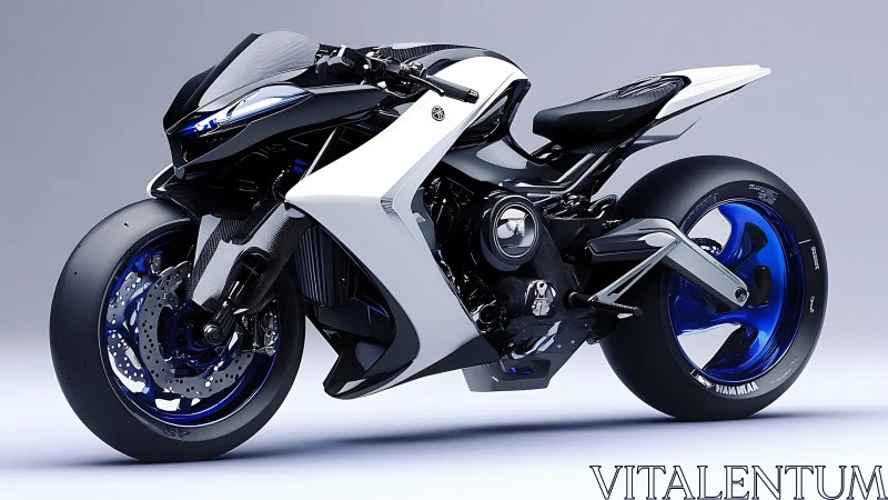 Sleek futuristic sport bike invites bold high speed adventures