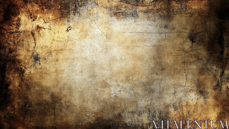 Textured grunge background with warm distressed patina.