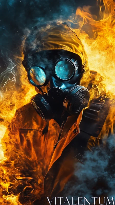 Guardian Eyes Burn Where Fire and Frost Collide