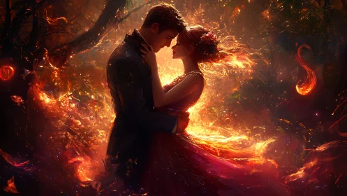 Lovers Ignite Within Infernal Fire and Light.