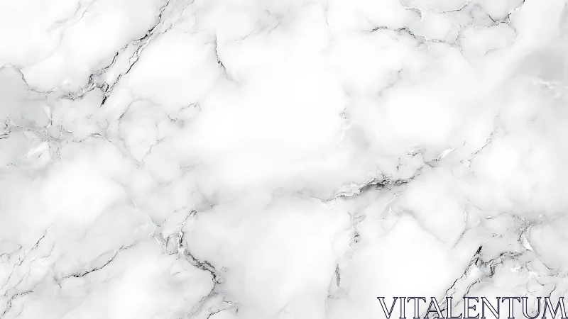 White marble surface shows soft gray veining in close view.