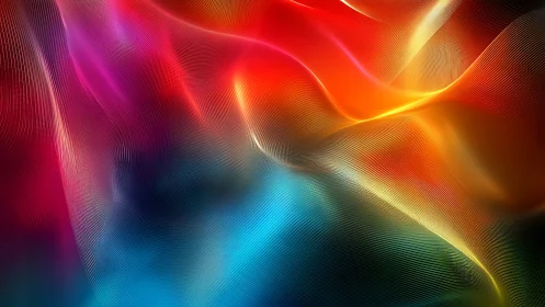 Spectral vector wavefields form dense multicolored contour surfaces