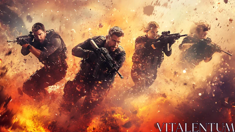 Team Stands Tall Through Fire and Fury.