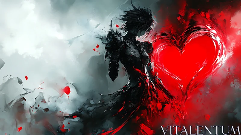 Shattered Sentinel: Love's Dark Metamorphosis.