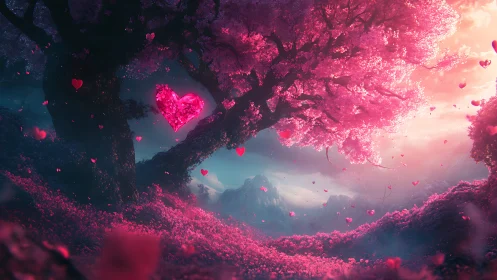 A Magical Forest Blooms with Love and Wonder