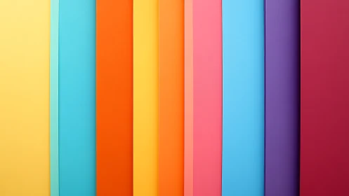 Color bars line up like quiet candy towers at attention